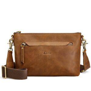 3719 Leather Crossbody Bags medium Designer Purses Trendy Shoulder handbags